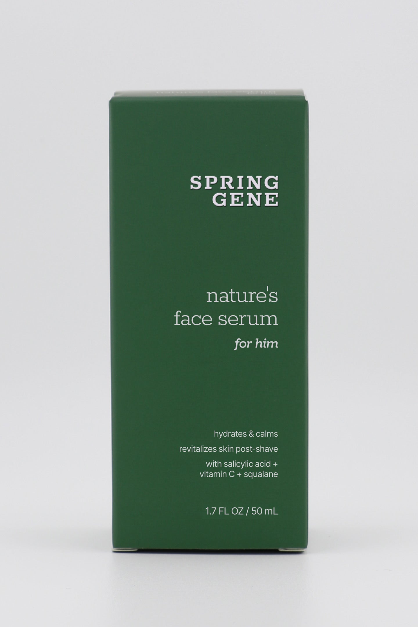 nature's face serum (for him)